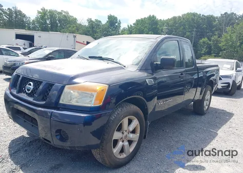 2008 Nissan Titan Le/Se/Xe z USA, uszkodzony, nr VIN 1N6BA06A58N358468